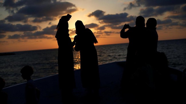FOTO: Pantai Pelepas Penat di "Penjara" Gaza