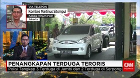 Polisi Amankan Terduga Teroris di Jambi dan Banten