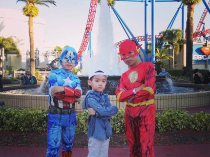Foto: Deretan Bocah-bocah Lucu yang 'Berubah' Jadi <i>Super Hero</i>