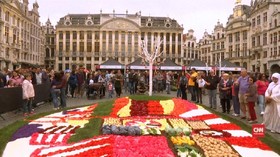 Menikmati Indahnya Hamparan Bunga dan Sayur di Brussels
