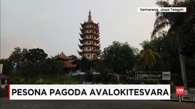 Wisata Gratis Pagoda Tertinggi Avalokiteshvara di Semarang