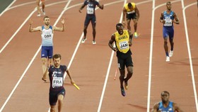 FOTO: Kisah Sedih di Garis Finis Karier Usain Bolt