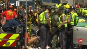 Detik-detik Serangan Mobil di Demo Charlottesville