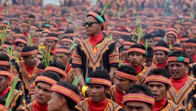 Pesta 10 Ribu Penari Saman Pecahkan Rekor MURI