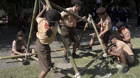 Pramuka, Latihan Memupuk Kemandirian dan Kerja Sama