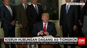 Kisruh Hubungan Dagang AS-Tiongkok
