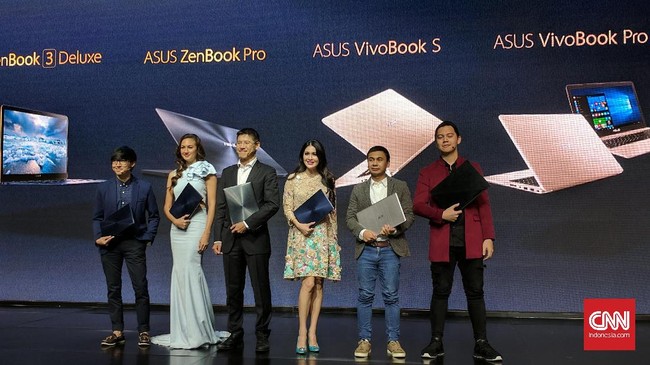 Enam produk anyar Asus ini berupa tiga produk VivoBook, dua varian ZenBook, dan ROG Gaming laptop.