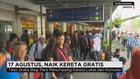 Naik Kereta Gratis pada 17 Agustus