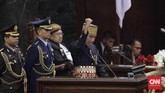 FOTO: Warna-warni Sidang Tahunan MPR/DPR Hal yang paling menarik dalam sidang tahunan ini adalah pakaian adat