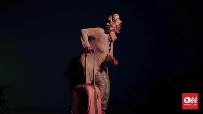 FOTO: Riwayat 'Sang Saka' di Mata Teater Keliling