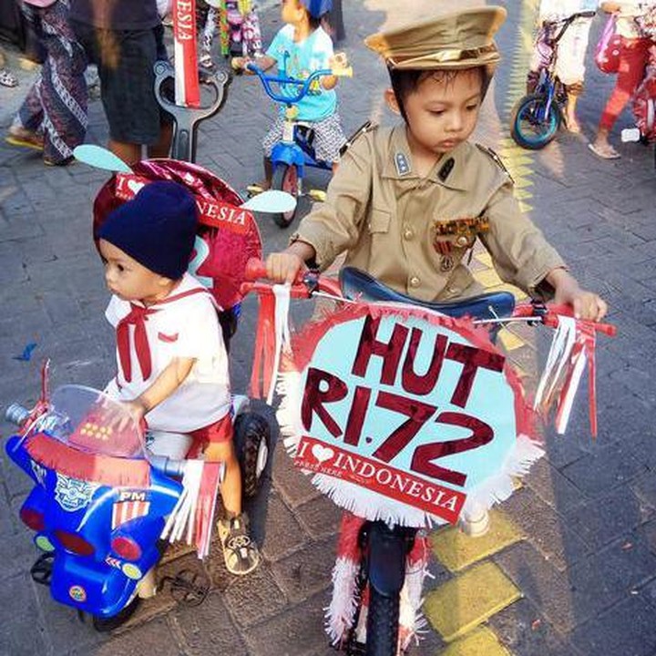 Totalitas juga nih. Hebat! (Foto: Instagram @aline_dahlan)
