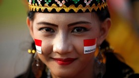 FOTO: Riuh Peringatan HUT 72 RI, dari Monas hingga Istana