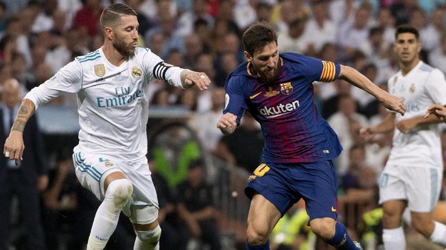 Ramos: Messi Buat Madrid Menderita Bertahun-tahun Kapten Real Madrid Sergio Ramos mengatakan bintang Barcelona Lionel Messi telah membuat timnya menderita selama bertahun-tahun.