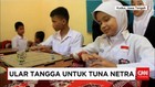 Mainan Ular Tangga Berdesain Huruf Braile
