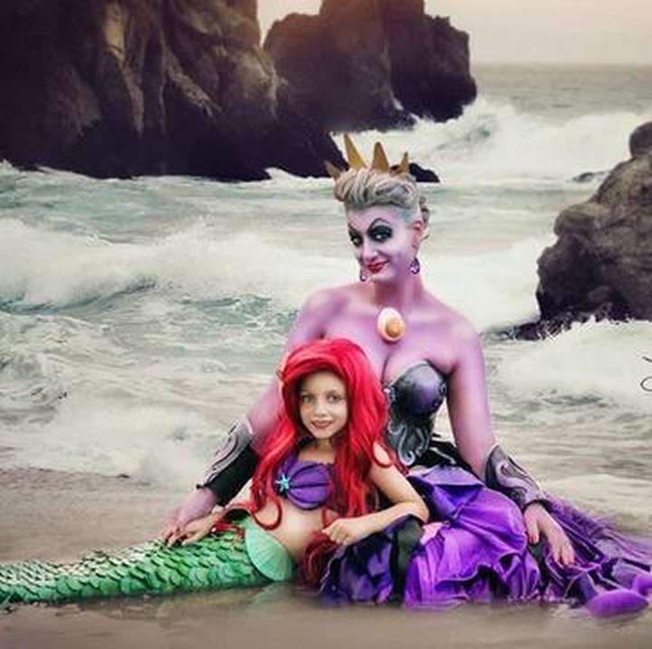 <div style="color: #222222; font-family: arial, sans-serif; font-size: 12.8px;">Ursula berpose sama mermaid cilik, nih. (Foto: Instagram/ @disneyinspiredphoto)</div><div> </div>