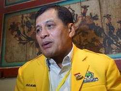 Nurdin Halid Klaim Gantikan Taufan Pawe di Nomor Urut 1 Caleg DPR RI Sulsel 2