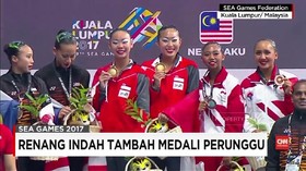 Video: Indonesia Tambah Perunggu dari cabang Renang Indah
