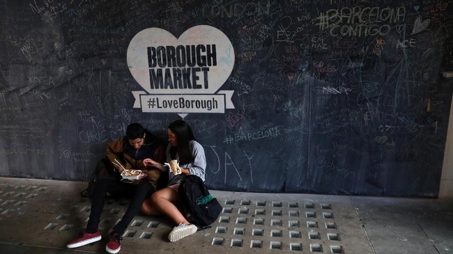 FOTO: Borough Market, Legendaris dan Favorit Turis