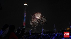 FOTO: Panah Jokowi dan Hitung Mundur Asian Games 2018