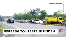 VIDEO: Gerbang Tol Pasteur Dipindahkan Akhir 2017