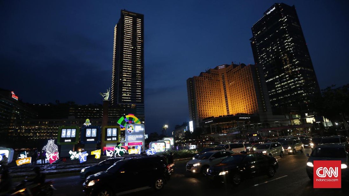 FOTO: Panah Jokowi dan Hitung Mundur Asian Games 2018