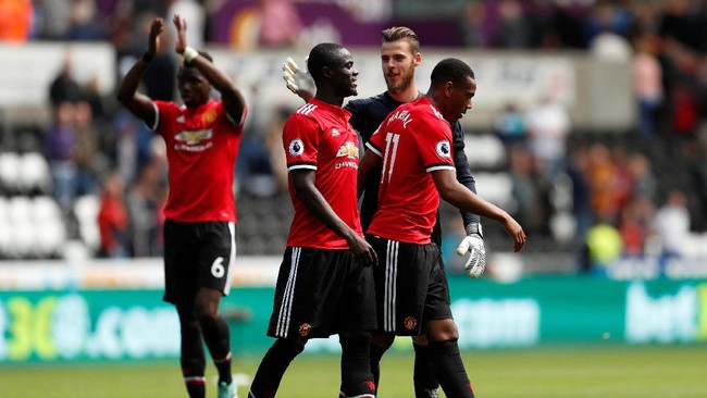 Manchester United tampil impresif di awal musim dengan catatan delapan gol dan dua kali clean sheet di dua laga yang telah mereka mainkan.