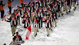 Siman Jadi Pembawa Bendera Indonesia di Asian Games 2018