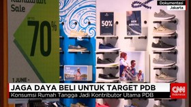 Pemerintah Jaga Daya Beli Masyarakat untuk Kejar Target PDB