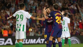 Tanpa Suarez, Barcelona Tekuk Real Betis 2-0