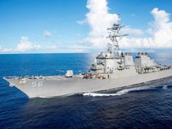 Kapal Perang AS Lintasi Selat Taiwan, China Protes Keras