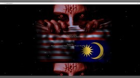 Gara-gara Bendera, Giliran Situs Pemerintah Malaysia Dibajak