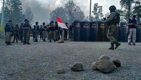 Ricuh Pilkada Mamberamo Tengah Papua, Kapolres Kena Panah