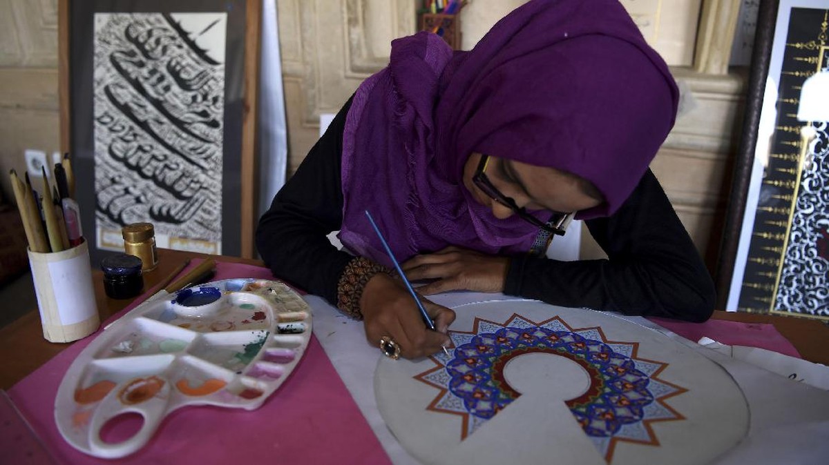 FOTO: Upaya Penyelamatan Perajin Afghanistan dari Kepunahan