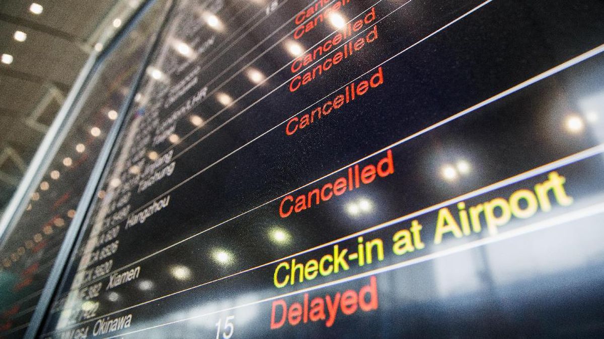 Siaga Topan Super Ragasa, Hong Kong Tutup Bandara 36 Jam