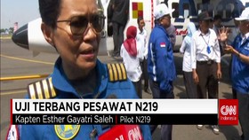 Uji Terbang Pesawat N-219