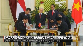 Pertemuan Sekjen PKV dan Jokowi