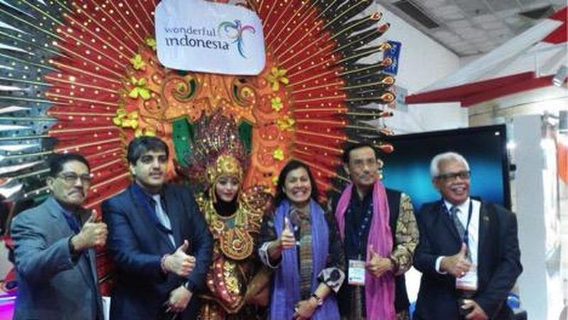 Jumlah kunjungan wisatawan asal India tercatat paling tinggi pertumbuhannya di tahun ini.