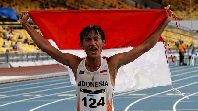 Indonesia melorot ke posisi lima pada klasemen SEA Games meskipun mendapat tambahan lima medali emas pada perburuan medali hari Selasa (22/8).