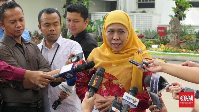 Golkar sudah bertanya kepada Jokowi. Presiden RI itu disebut menyambut baik pencalonan Khofifah sebagai bakal calon gubernur Jawa Timur.