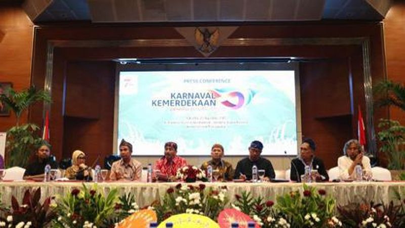 Karnaval Kemerdekaan HUT ke-72 Republik Indonesia akan dilaksanakan di Kota Bandung, Jawa Barat, Sabtu (26/8/2017).