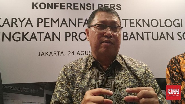Porsi penyaluran yang besar kepada BRI lantaran bank pelat merah itu menjadi satu-satunya bank yang memiliki satelit.