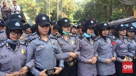 Polda Kalteng: Polwan yang Dipukul Prajurit TNI Coba Lerai Keributan