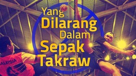 Yang Dilarang dalam Sepak Takraw