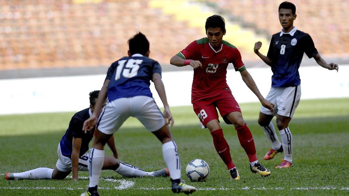 FOTO: Timnas Indonesia ke Semifinal SEA Games 2017