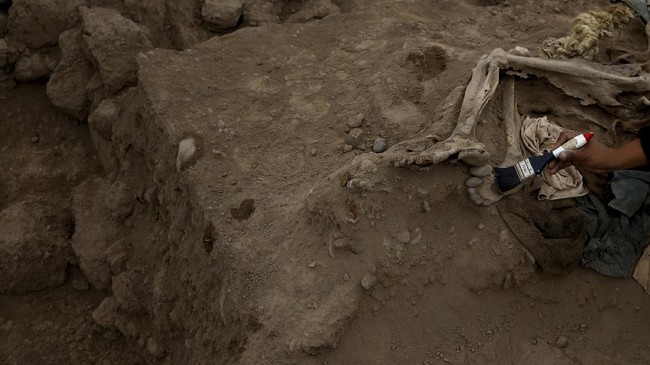 FOTO: Jejak Ratusan Tahun Pekerja China di Piramida Peru