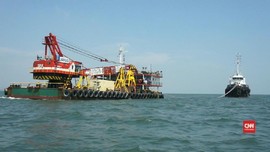Mengintip Proyek Pengerukan Pelabuhan Tanjung Mas