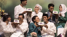 Melihat Kemeriahan Nikah Massal PKB Mantu
