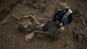 FOTO: Jejak Ratusan Tahun Pekerja China di Piramida Peru