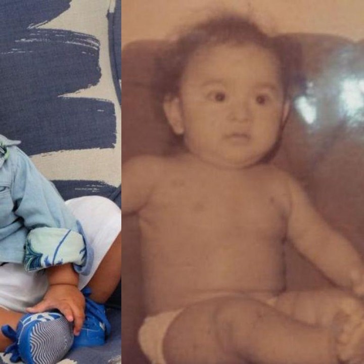 <div style="color: #222222; font-family: arial, sans-serif; font-size: 12.8px;"><span style="font-size: 12.8px;">Sama-sama gembil, Bambang dan papa Bebi Romeo waktu masih bayi mirip banget.</span> (Foto: Instagram @meisya_siregar)</div><div> </div>