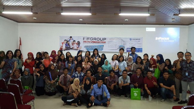 Sosialisasi lomba Youth Innovation FIFGROUP kali ini menyambangi Universitas Sumatera Utara dan disambut antusias oleh mahasiswa.